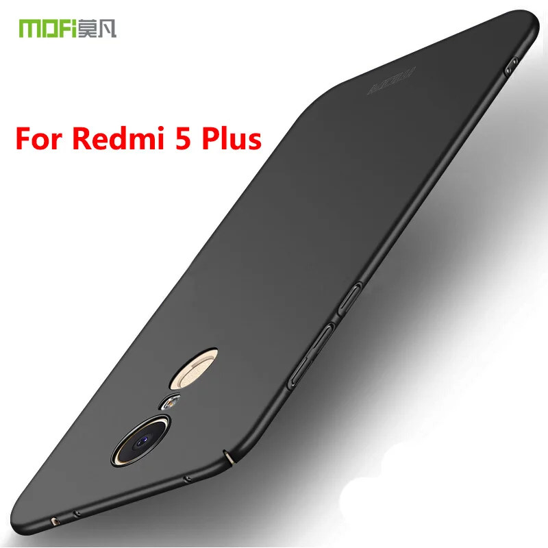 

MOFi Classic Frosted PC Hard Plastic Back Protective Phone Case Cover For Redmi 5 Plus
