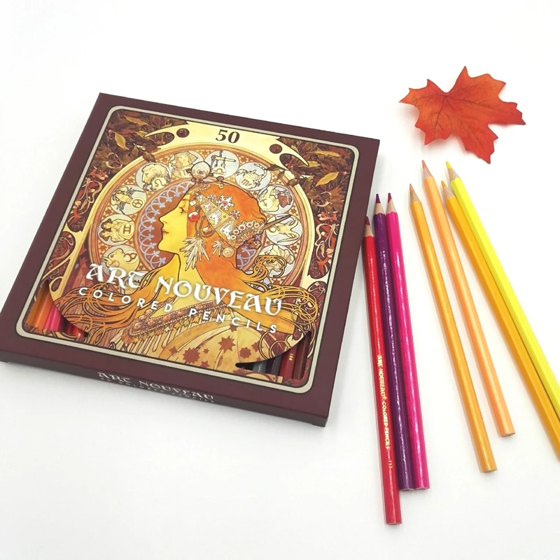 Nature color pencils for drawing colores pencil set Crayon Stationery for  school student