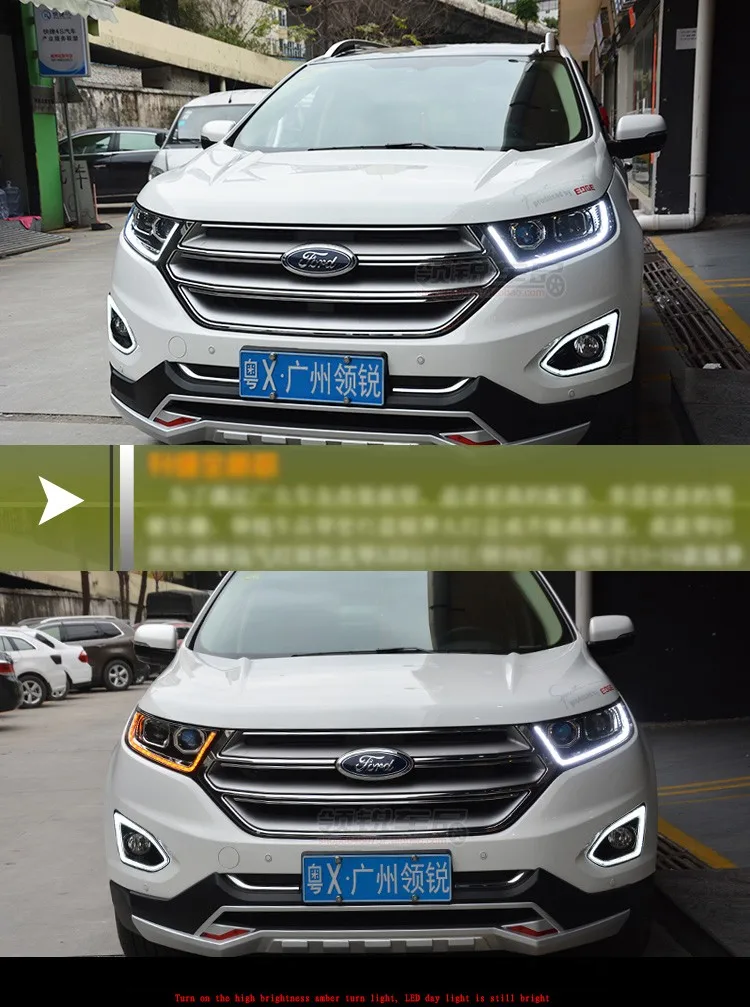 HID Rio светодиодный фары светодиодный галогенные лампы аксессуары продукты для Ford Edge