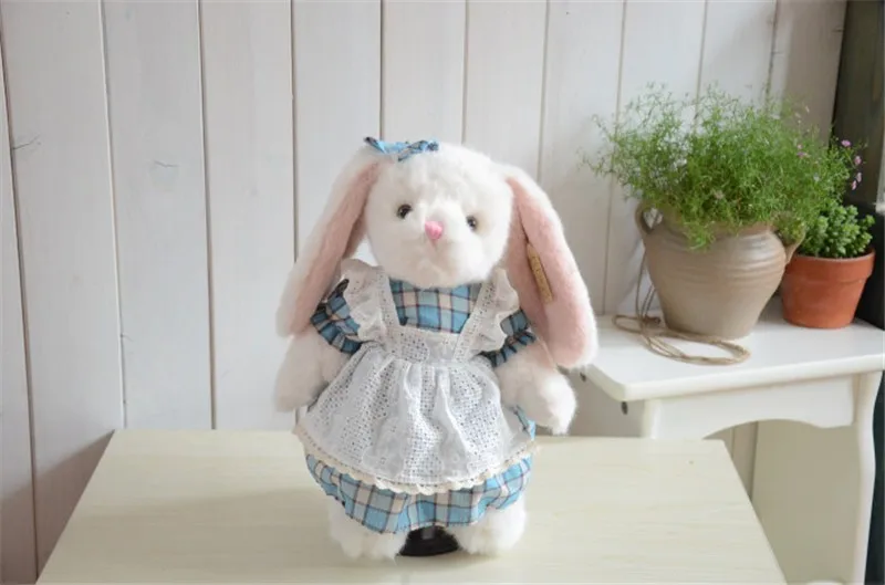 Lovely Bunny Rabbit Plush Toys Soft Sleeping Comfort Peluche Dolls Gift for Baby Kids Lovers High Quality 35cm  (8)