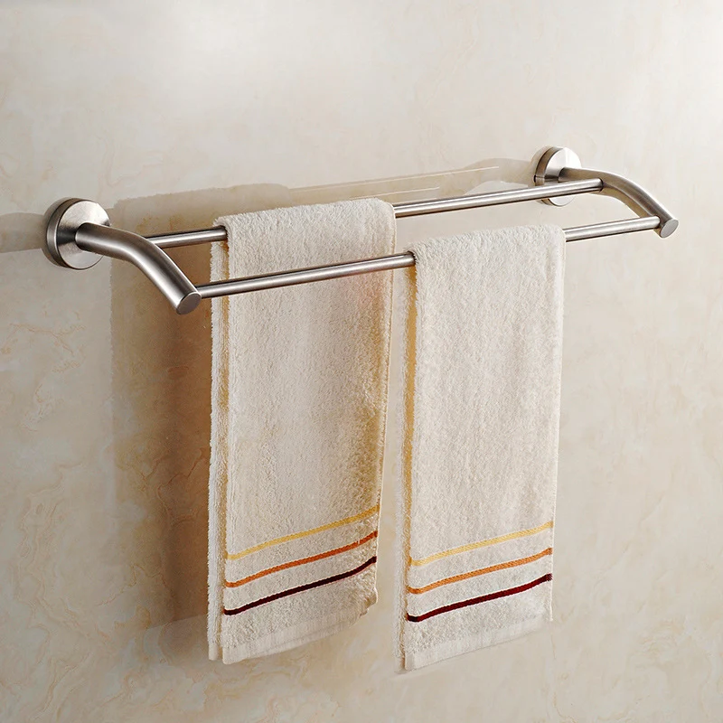 bathroom towel rack stainless steel suction cup towel holder Hotel Rail Holder Storage Shelf bathroom accessories prateleira