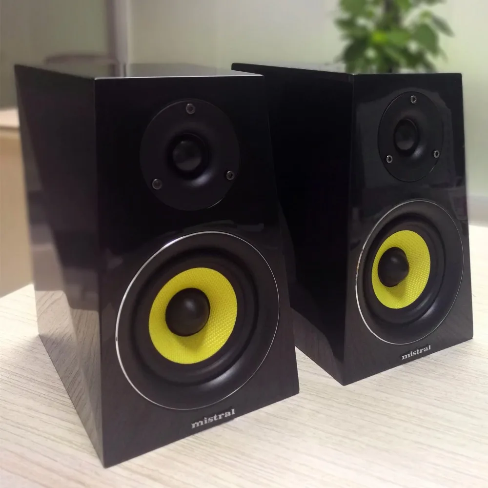 Mistral BOW III mini 4 Ohms 30W x 2 Hifi колонки для книжной полки (пара)|Полочные АС| |