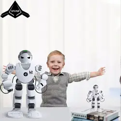 Альфа механические warfare дистанционного управления робот игрушка Дети подарок к празднику интерактивная игрушка Электронные pet Робот