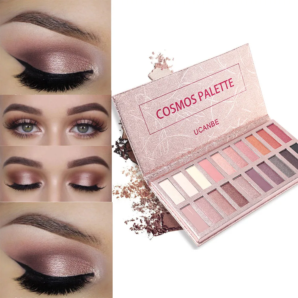 

Profesional 20 Color Shimmer Glitter Eye Shadow Powder Palette Matte Eyeshadow Cosmetic Makeup makeup pallete nuda