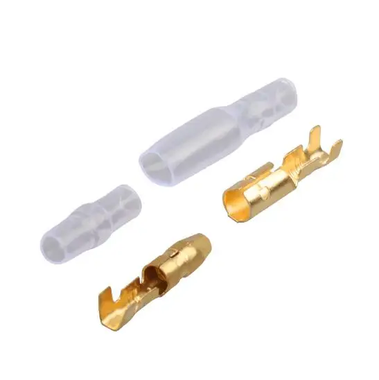 

50set 3.5mm bullet terminal car electrical wire connector diameter Female and Male terminal with jacket