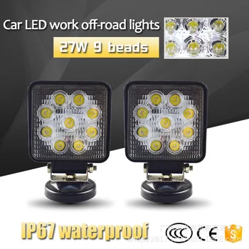 

12V4 inch 27W work lamp car LED lighting front bar lamp truck side lamp Motorcycle Retrofit Car