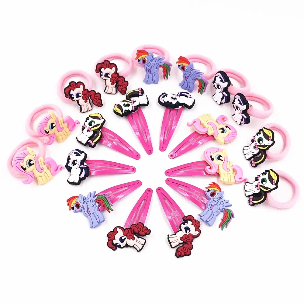 10 шт. Детские резинки для волос Моя маленькая лошадка|kids hair clips|children accessorieshair