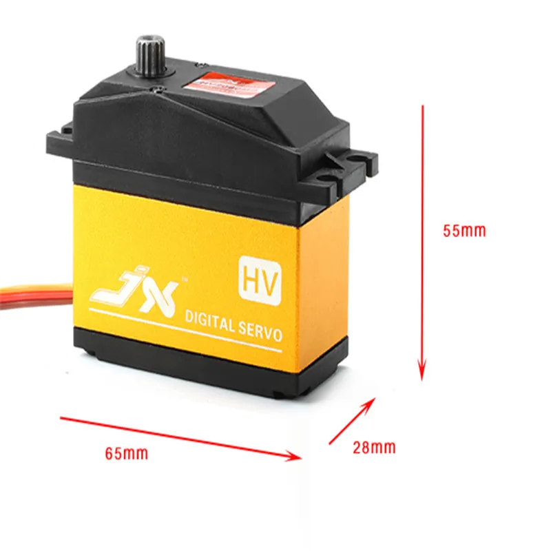 JX PDI-HV2060MG 60KG High Torque 180 Digital Servo For RC Model Helicopter Robot Parts Accessories