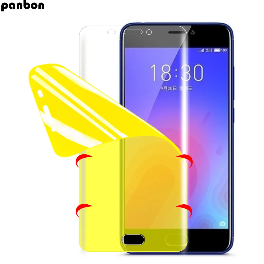 3D для Meizu Pro 6 Pro6 Plus Гидрогелевая пленка 5D мягкая защитная из ТПУ meizu полное