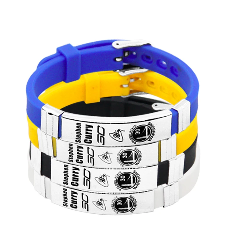 

Basketball Sport Energy Silicone Bangle Bracelet Power Wristband Adjustable Basketball Accessory Wholesale