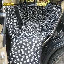 CAWAYI KENNELDog перевозчики водонепроницаемый задний чехол для сиденья для домашних собак коврики Гамак Протектор с ремнем безопасности Transportin Perro