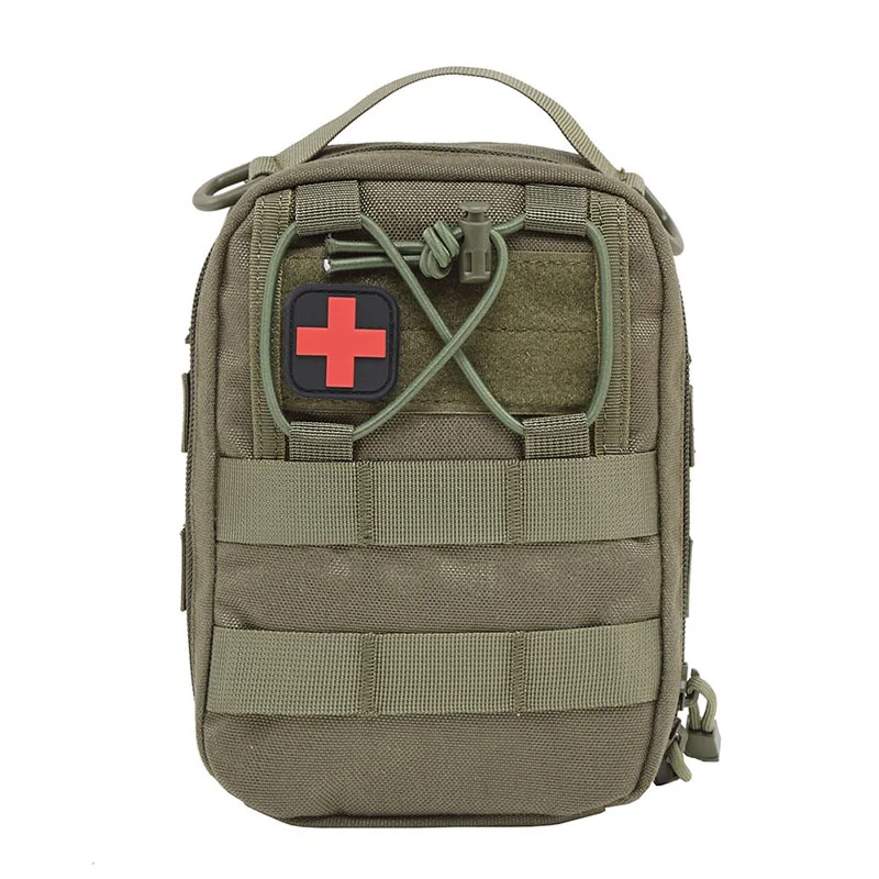 

Outdoor Pack First Aid Kit Wilderness Black First Aid Pouch Medical Bag Military First Aid Kits Survival Kit Hiking Package