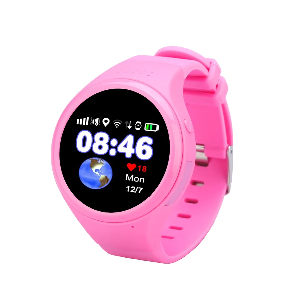 

696 GPS tracking watch for Children old man T88 Smart watch SOS Emergency 1.22" touch screen Anti-lost WIFI LBS AGPS