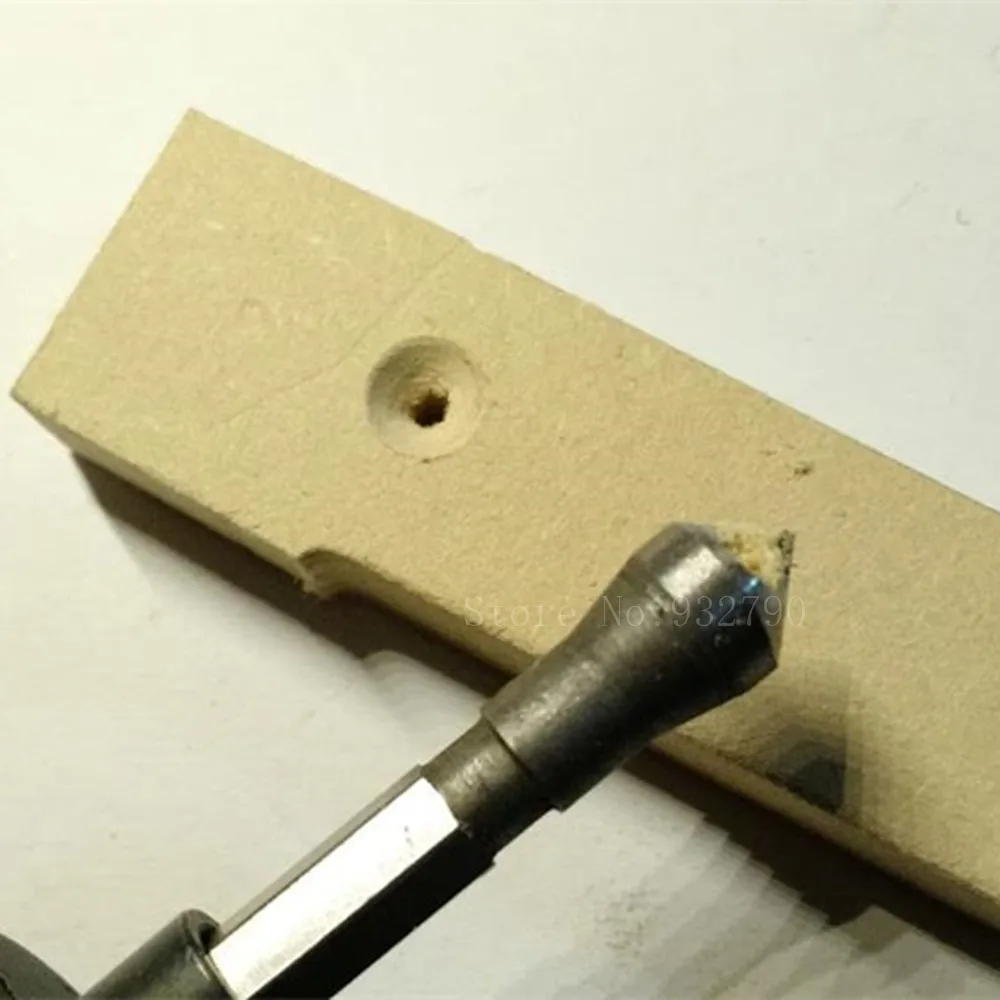 Buy 3pc Steel Wood Plastic Countersink Deburring Tool