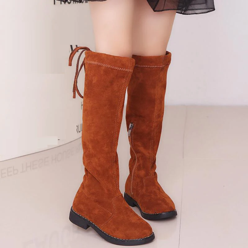 

SKHEK Insole 16~23cm Hot sales Children Sneakers 2019 New Girl Children Snow Boots Thicken Winter Children Shoes For Girls Kids