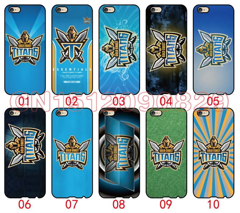 LU0136 Gold Coast Titans iPhone 6 4.7 Luo