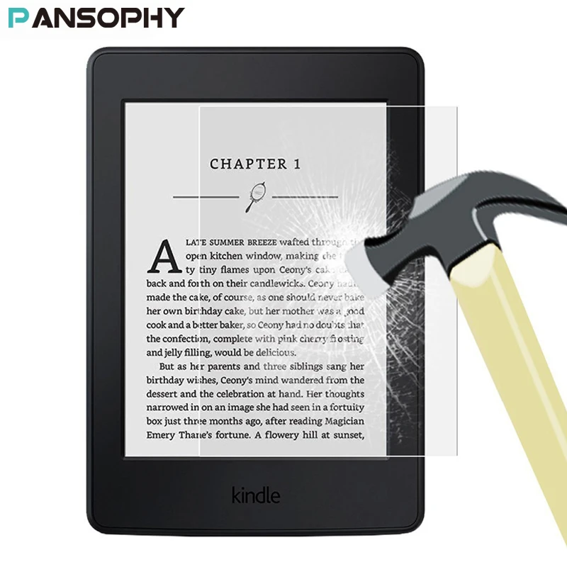 9H 0.3mm Screen Protector For Amazon Kindle Paperwhite Tempered Glass 6