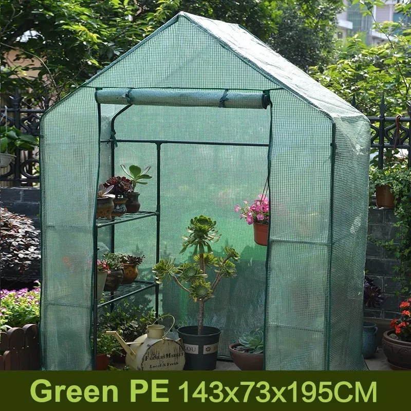 tidystore Greenhouse Tent Portable PVC Plant Green House Mini Warm Flower Plants Household Clear Waterproof Plant Cover for Outdoor and Indoor Gardening Planting