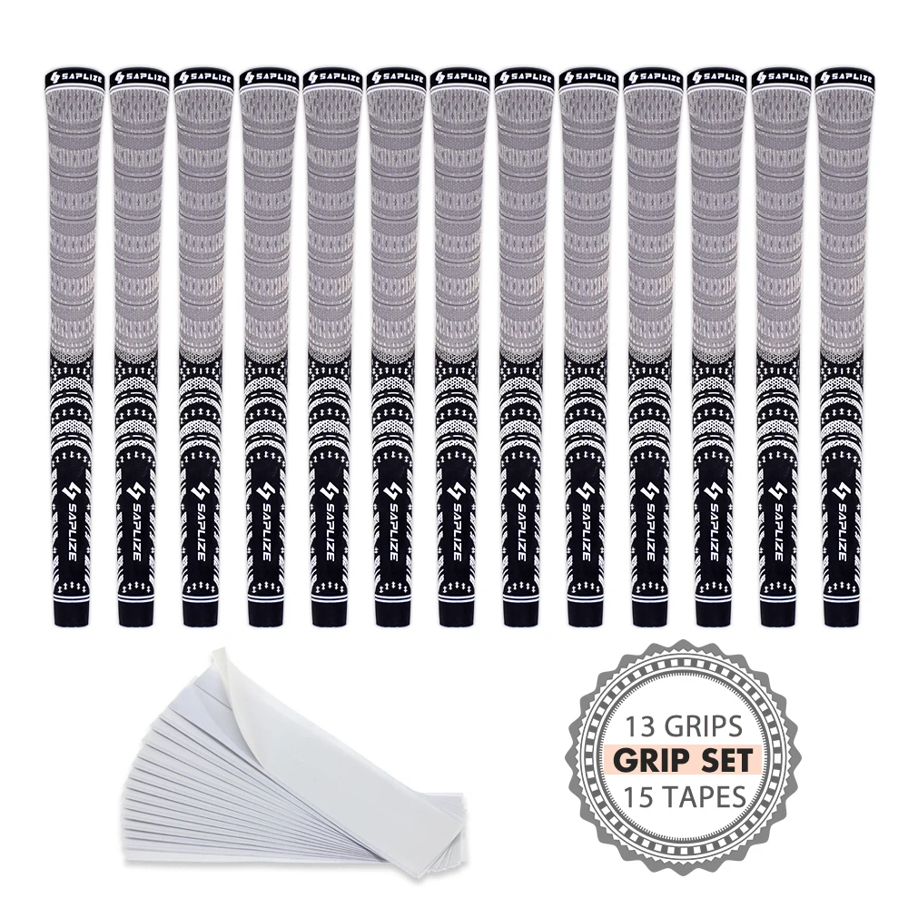 جديد 2019 مقابض لعبة الغولف 10 قطعة/الوحدة مع 13 قطعة الأشرطة 5 الألوان القياسية و متوسطة الحجم mcc البلاتين نادي الغولف القبضات الحديد و الخشب الق...