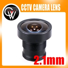 5PCS/LOT 2.1mm Lens 150 Degrees CCTV Board Lens For CCTV Security Camera Free Shipping