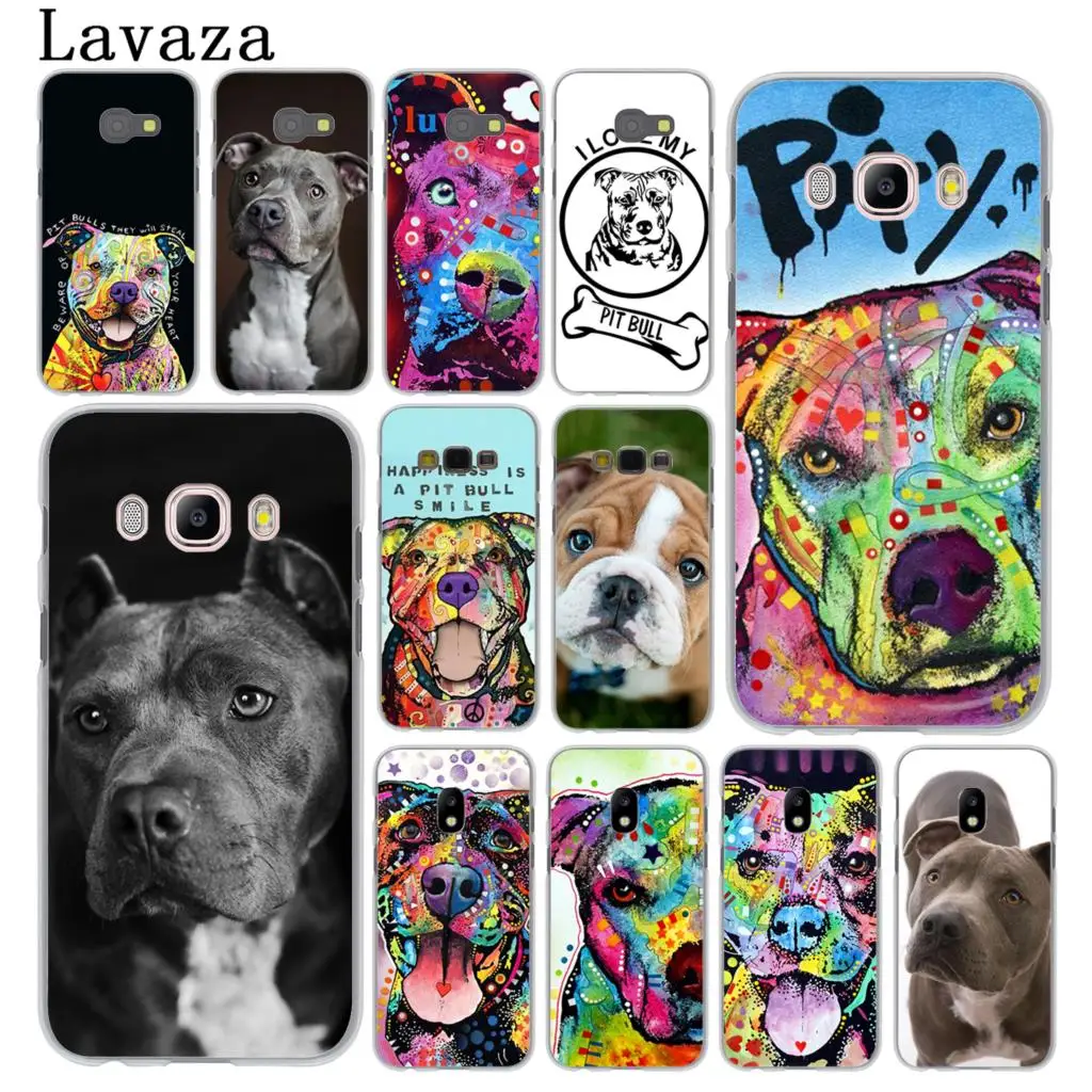 Твердый чехол для телефона Lavaza Pitbull dog Samsung Galaxy J8 J7 Duo J6 J5 J4 Plus 2018 2017 2016 2015 J2 J3 Prime EU US|for