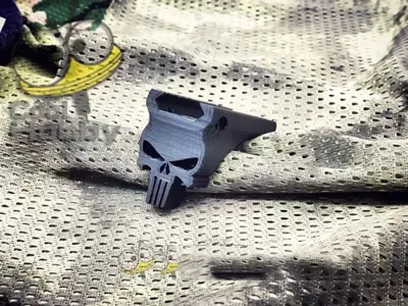 PB игривый мешок гель wel wate бомба пистолет 3D с принтом "Скелет" направляющая аксессуары для jingming/std/Punishing M4 M16 AR15 шрам