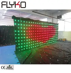 Flykostage RGB мягкий светодиодный анимационный видео дисплей