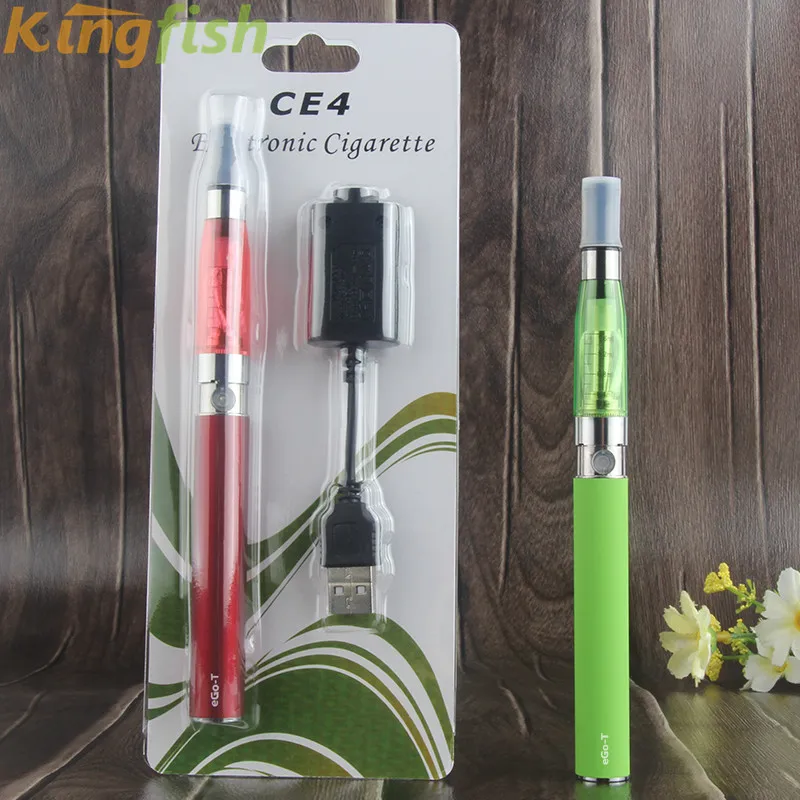 50 шт. EGO T Ce4 блистерный распылитель Vape E Жидкостная электронная сигарета комплект электронных сигарет кальян 1,6 мл E USB зарядное устройство для сигарет ручка