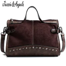 Jiessie& Angela брендовая сумка женские сумки леопардовая Повседневная сумка для покупок винтажные сумки через плечо дизайнерские женские сумки