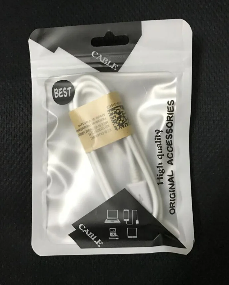 10,5*15 см Пластиковые Поли opp молнии сумки пластиковая упаковка для iphone samsung xiaomi USB 1 м 2 м кабель отверстие для подвешивания упаковочная сумка