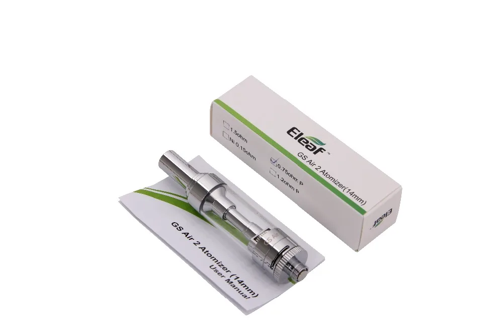 

Original Eleaf GS Air 2 Atomizer 2ml Tank for Electronic Cigarettes Eleaf iJust Start Plus Istick Basic Box Mod Vape