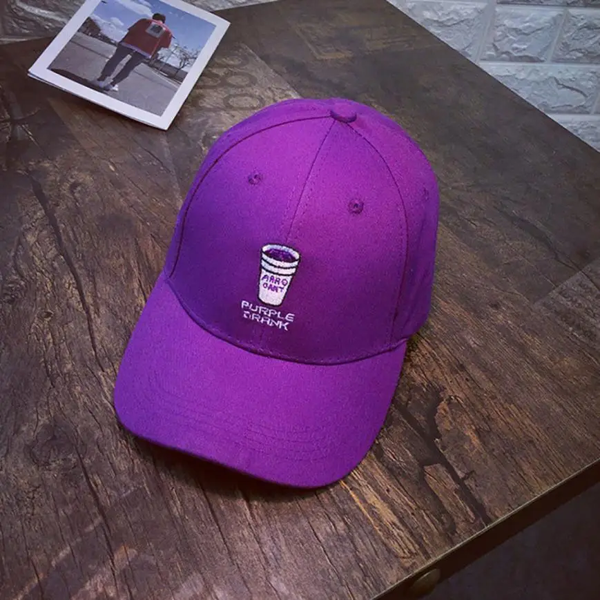 

Women Men Embroidery Cup Letter Baseball Cap Snapback Hip Hop Flat Hat HX0327