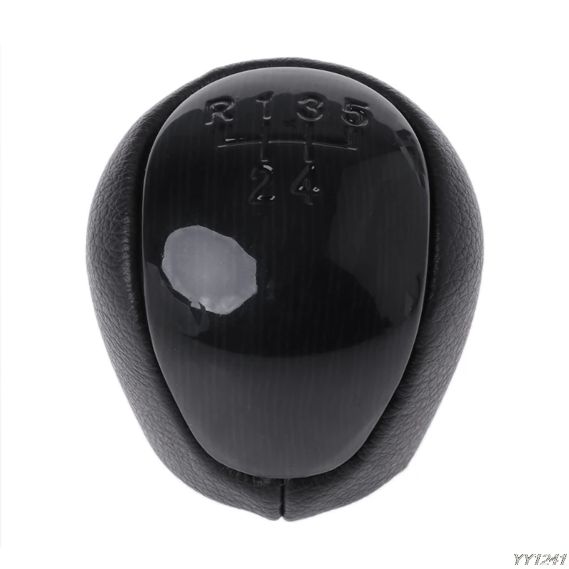 

Car Accessories 5 Speed Manual Gear Shift Knob Handball For Kia Strong Soul Hyundai Elantra I30