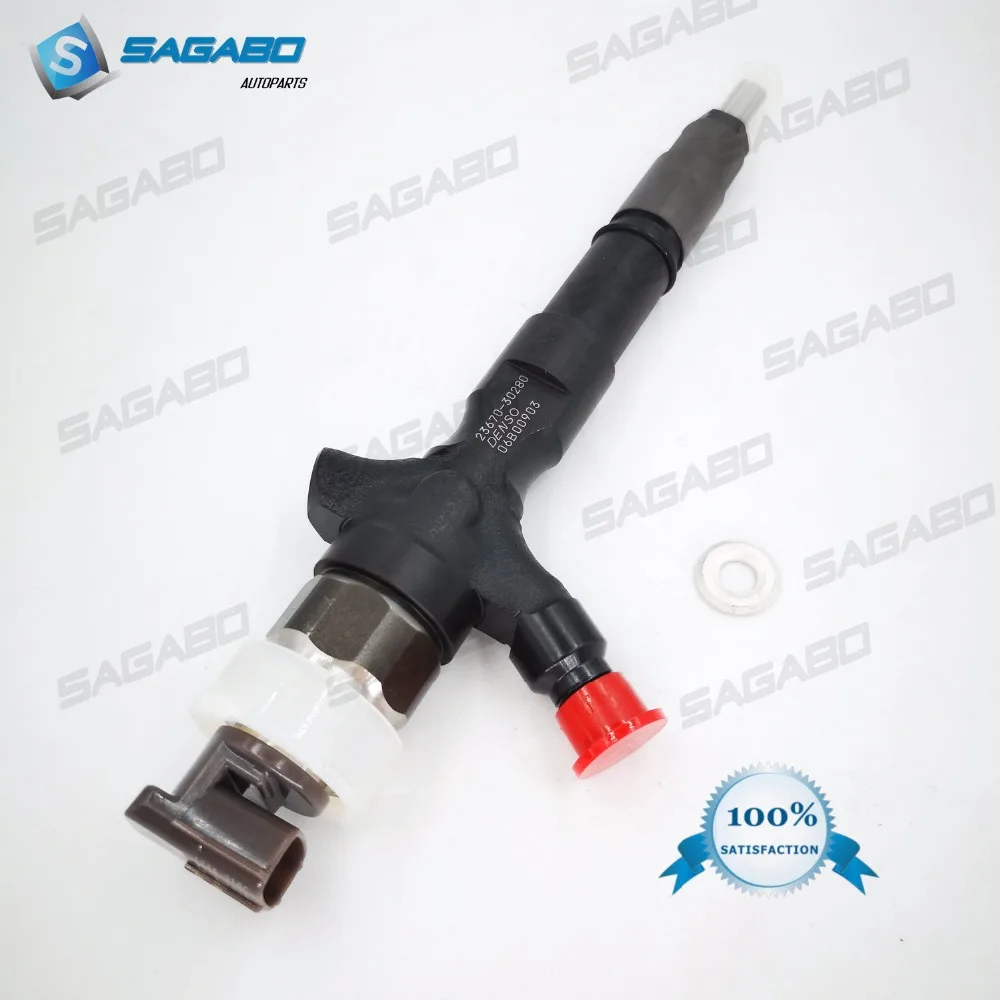 4 шт. натуральная новая Common Rail Инжектор 095000-7780/095000-7781/9709500-778 для 23670-30280