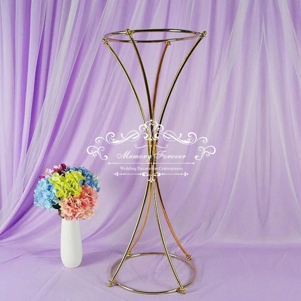 High Quality Latest Tall Center Pieces Wedding Table Centerpieces Decoration Flower Stand Decorative Vases for Marriage