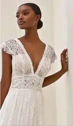 El Traje de novia роскошное свадебное платье принцессы с длинным шлейфом 2019 плюс размер vestidos de noiva robe de mariage и Японское кружево 41510
