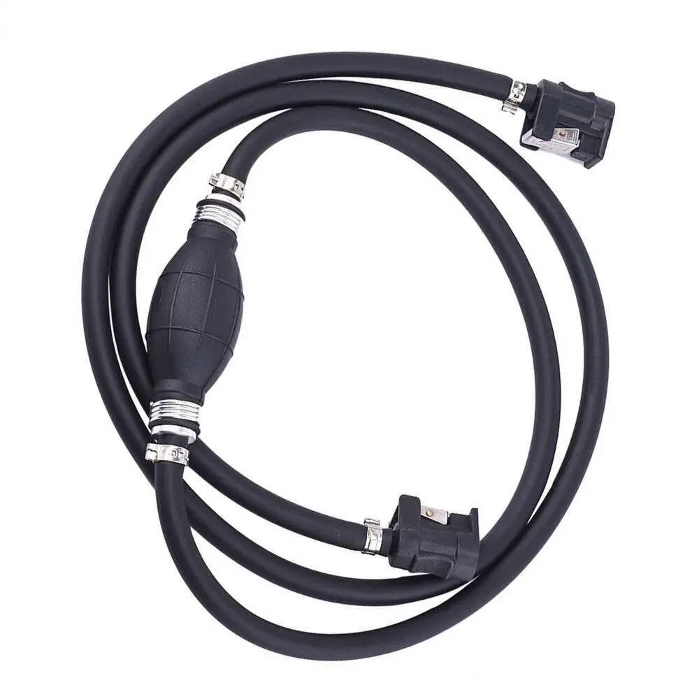Pouvoir Universal 5/16" Gas Hose Fuel Line Assembly Primer Bulb For Outboard Marine