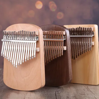 

17 Keys Tone Sandalwood Kalimba African Mbira Thumb Piano Finger Percussion Keyboard Musical Instruments