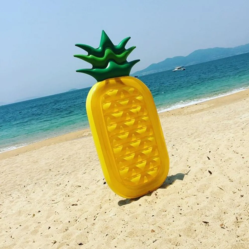 Best-Summer-Safety-Pineapple-Inflatable-Ride-ons-Swimming-Toys-Kids-Adult-Pool-Rafts-Float-Swimming