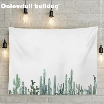 

Fairy pillar Tapestry Tropical Plants Wall Hanging Cactus Meditation Home Sofa Decoration Accessories Yoga Blankets Dropshipping