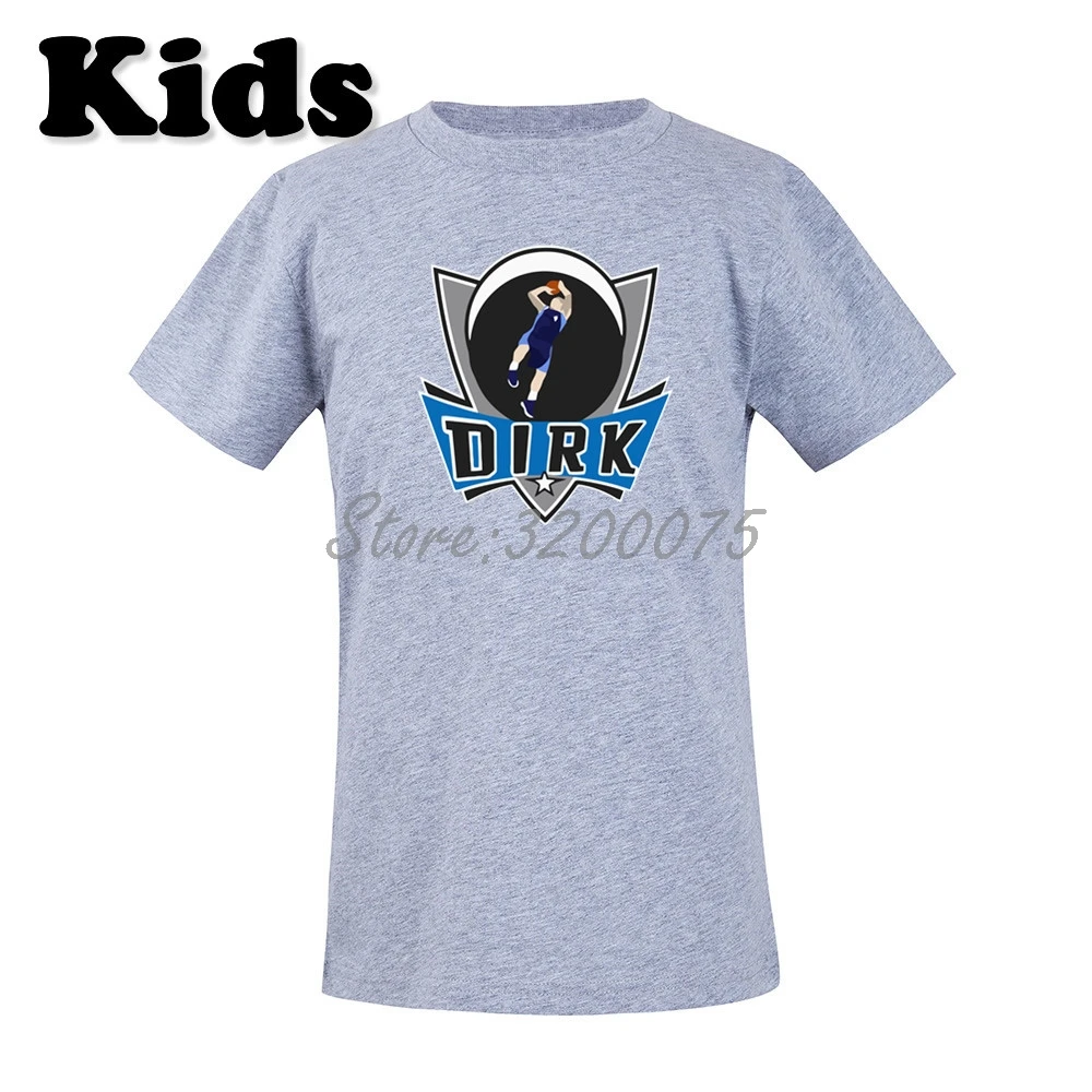 2 Детская футболка Dirk Nowitzki 41 landmark Dallas Legend футболка для мальчиков и девочек Футболка с круглым вырезом W19033104 - Цвет: 2