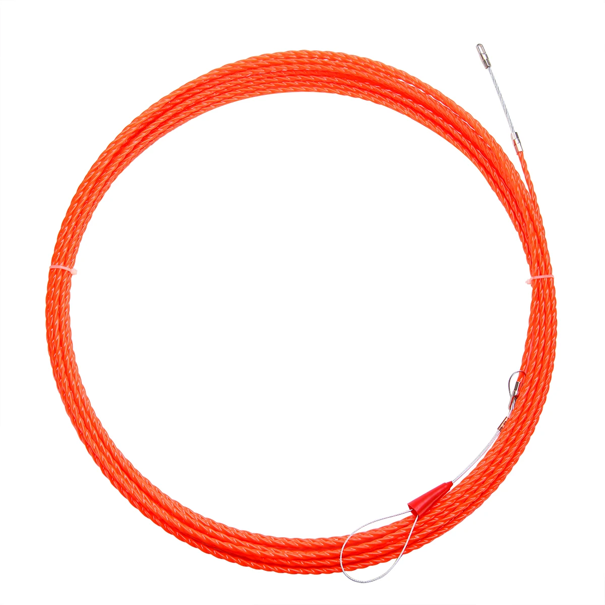 

15mx5mm Cable Push Puller 400KGRodder Conduit Snake Fish Tape Tested Wire Puller Cable Layting Tools