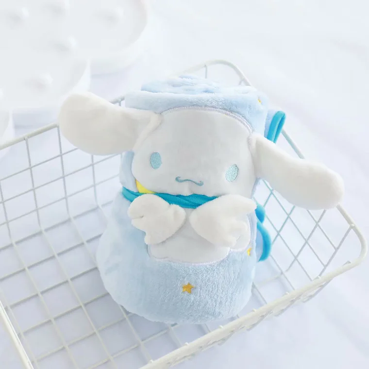 Мультфильм Мелодия Cinnamoroll Rolling одеяло мягкая подушка плюшевое теплое одеяло подарок на день рождения Рождество#1028