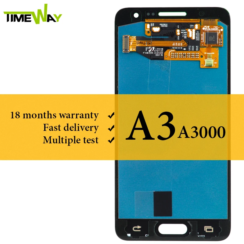 

100% Tested For Samsung A3 A300 LCD Display No Spot With Digitizer Touch Screen AMOLED Assembly For Samsung A3 LCD