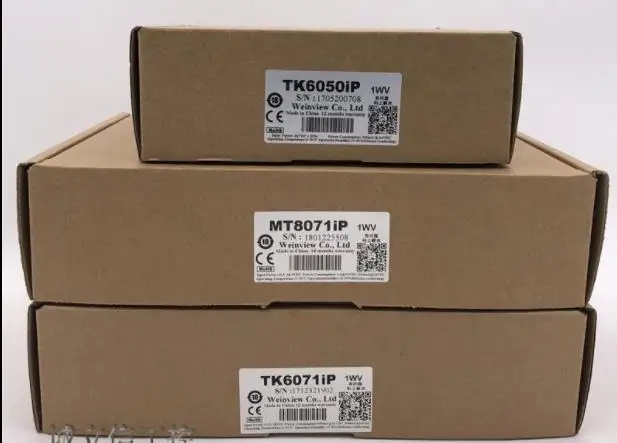 Weintek 7 дюймов HMI MT8071iP MT8071 сенсорный экран панель с ethernet 800*480 USB хост новая