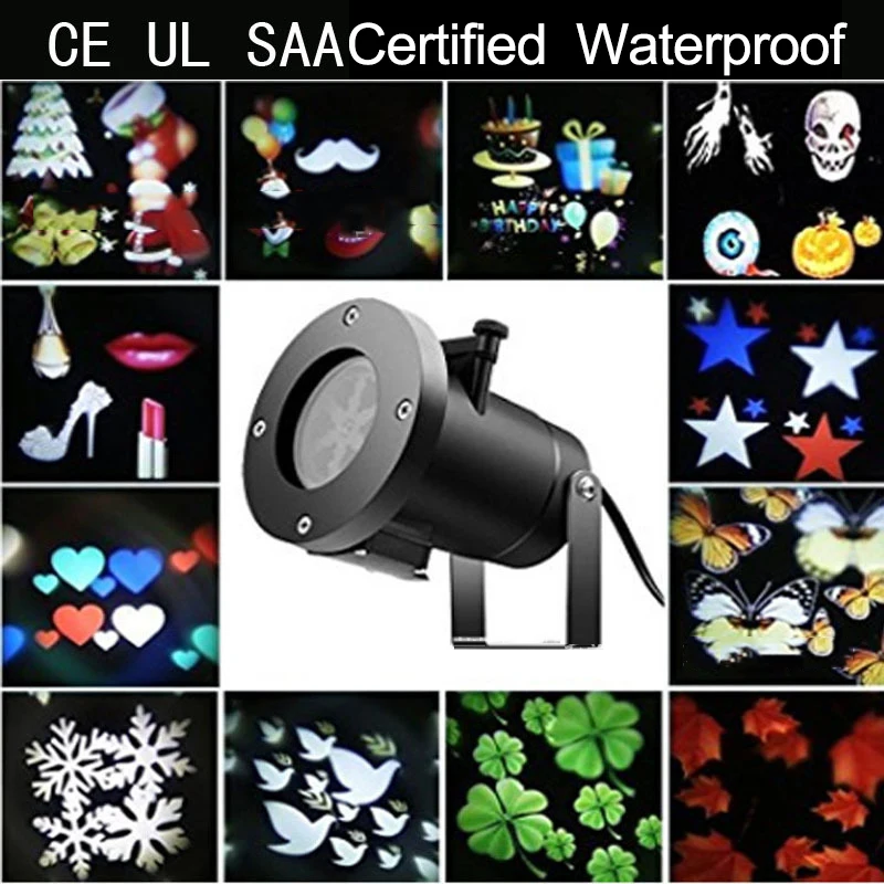 

AC 220V Mini Projector Lamp LED Club Multicolor Disco Bulb Party Light 12 colors Christmas Light Holiday Lights Lighting