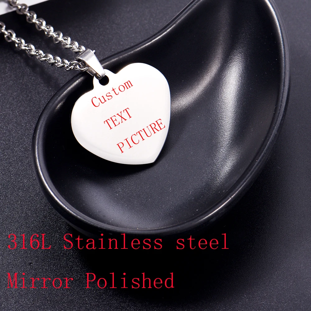 

Personal Custome Name Necklace Delicate Man Stainless Steel Engrave Motto Pendant Choker jewelry Dog Tag Army Nameplate Necklace