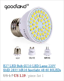 100W 80W 60W E27 LED Lamp 110V 220V LED Bulb Deformable High Power Light For Warehouse Factory Garage Basement Gym