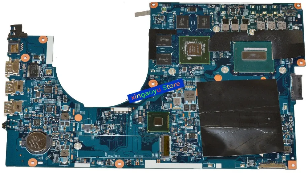 

448.02G07.001M For Acer For Aspire VN7-791G Laptop Motherboard w i7-4720HQ 2.6GHz CPU NB.MUT11.001 NB.MQR11.00A 448.02G07.001M