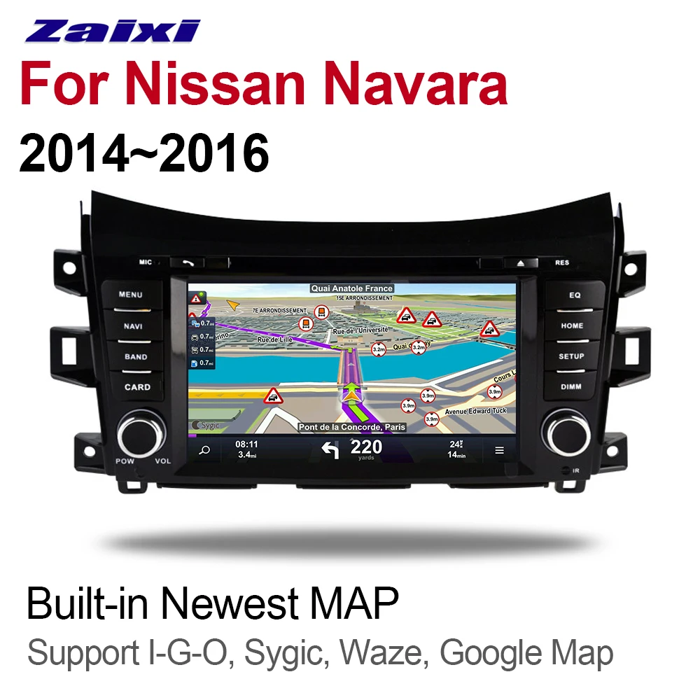 Автомобильный мультимедийный авто радио для Nissan Navara 2014 2015 2016 DVD GPS навигация с Android